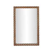 Cheyanne 29"X44" Carved Solid Wood Rectangular Wall Mirror