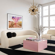 Leonie Faux Shearling Sofa (84"-103")