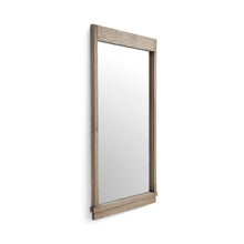 Aimee 44"X77" Solid Brushed Ash Floor Mirror