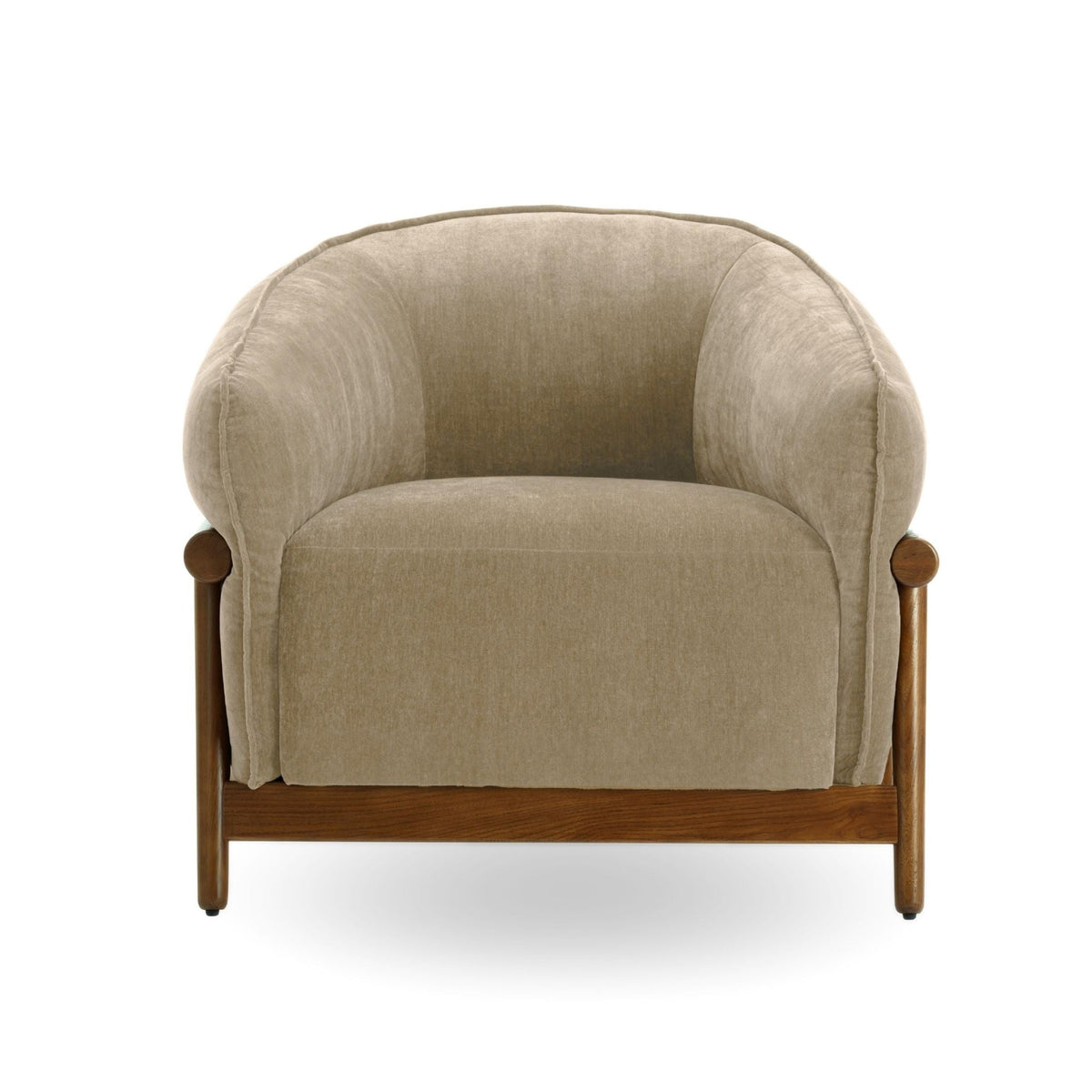 Piedmont Upcycled Contract-Grade Chenille Accent Chair