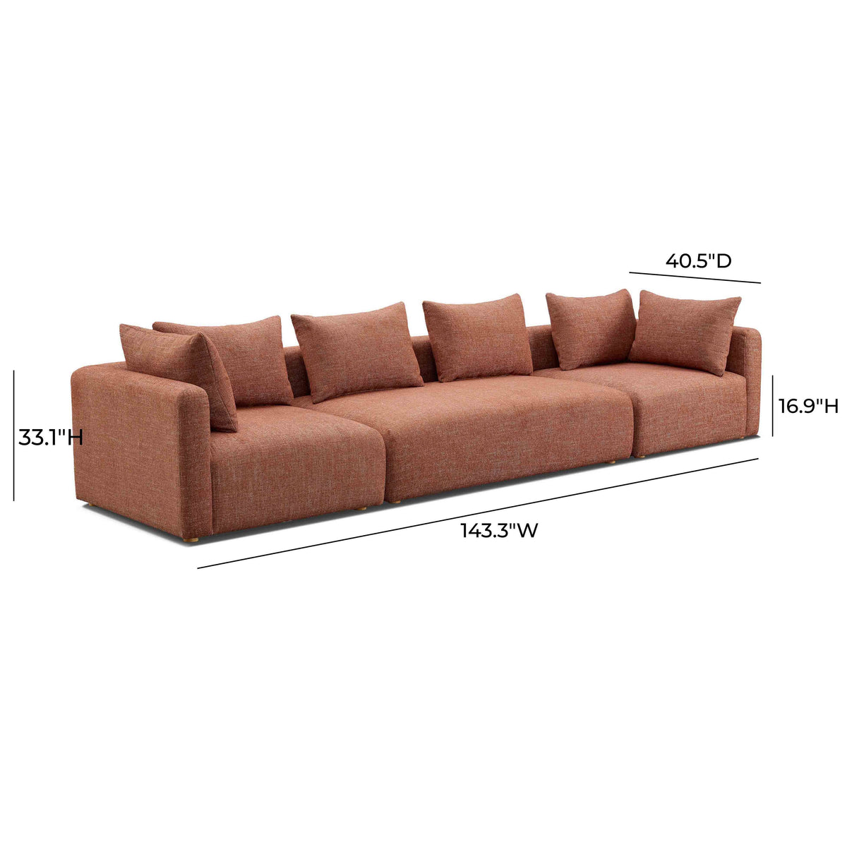 Hangover Modular Sofa (112"-145")