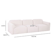 Gorge 116" Modular Sofa