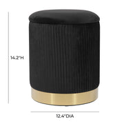 Zoe Storage Ottoman