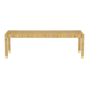 Amara 50" Rattan Bench