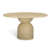 Cynthia 54" Concrete Indoor/Outdoor Dining Table