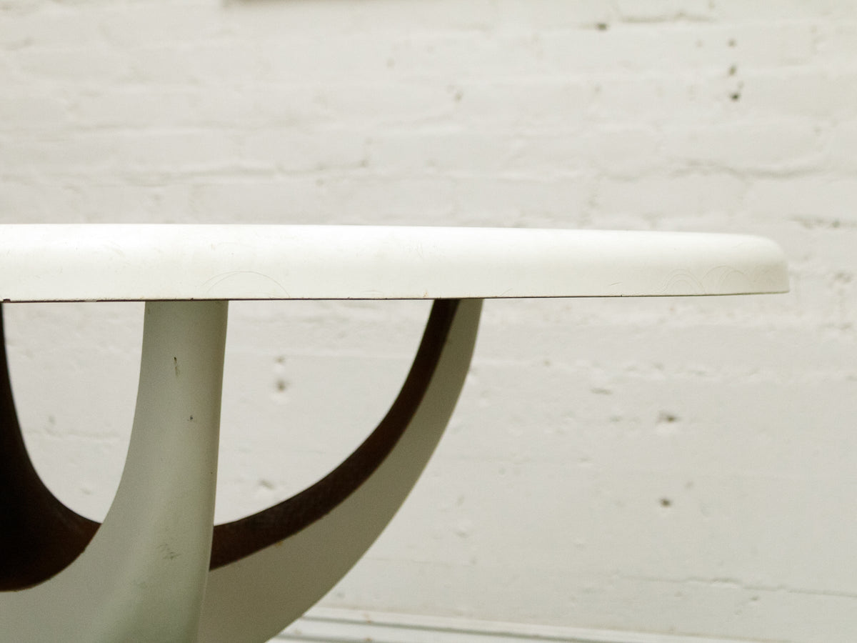 Atomic Fiberglass Outdoor Dining Table